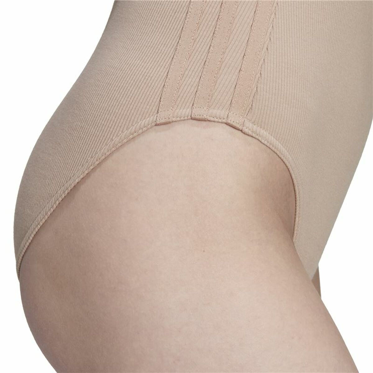 Leotard Adidas Originals RIbbed Beige-3