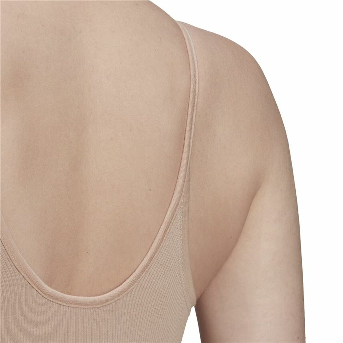 Leotard Adidas Originals RIbbed Beige-2