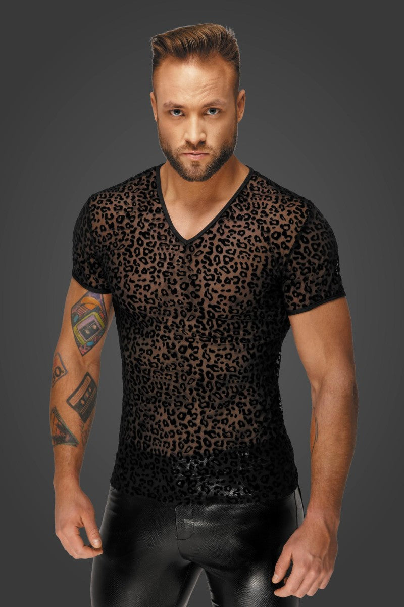 Leopard Flock T-Shirt H071 - 3XL-0