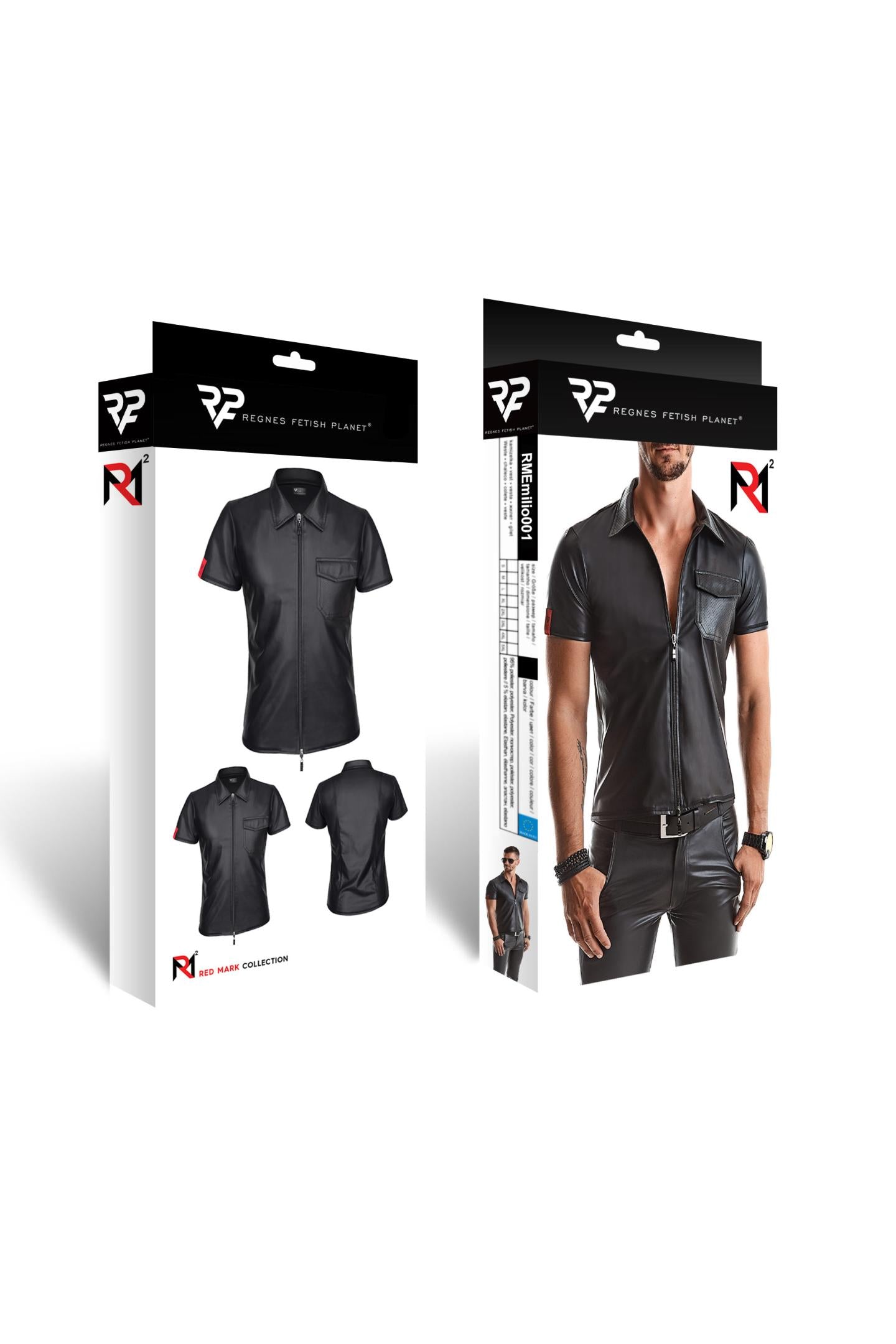 Herren T-Shirt RMEmilio001 schwarz - 5XL-9