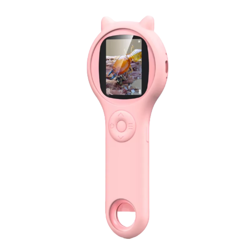 Kids Handheld Digital Microscope 500x with HD Display-0